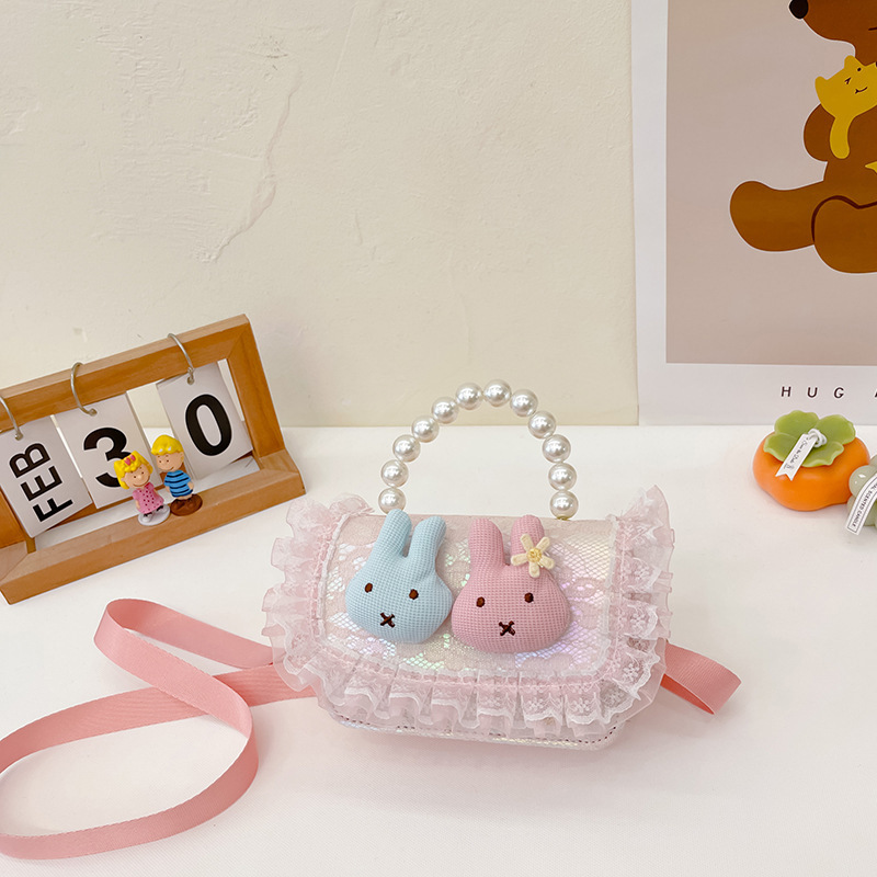 Girasol bolso del mensajero de los niños moda occidental princesa estilo coreano niña linda bebé 2022 monedero