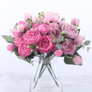 (Cross-border trading), (Wholesale), realistic artificial flowers for home use for living room