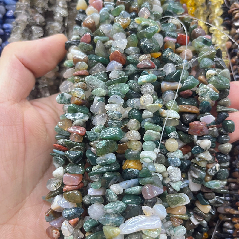 A piece of natural indian agate is about 80cm