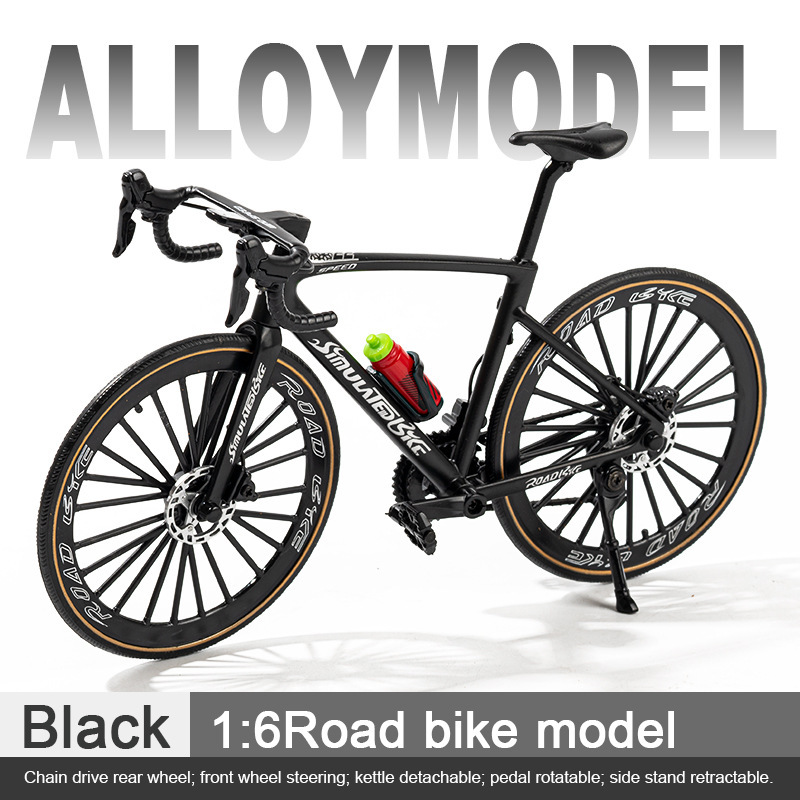 Simulated Alloy Retro Bicycle Model 28 Large Bars Nostalgic Children's Boy Bicycle Toy Bicycle Gift