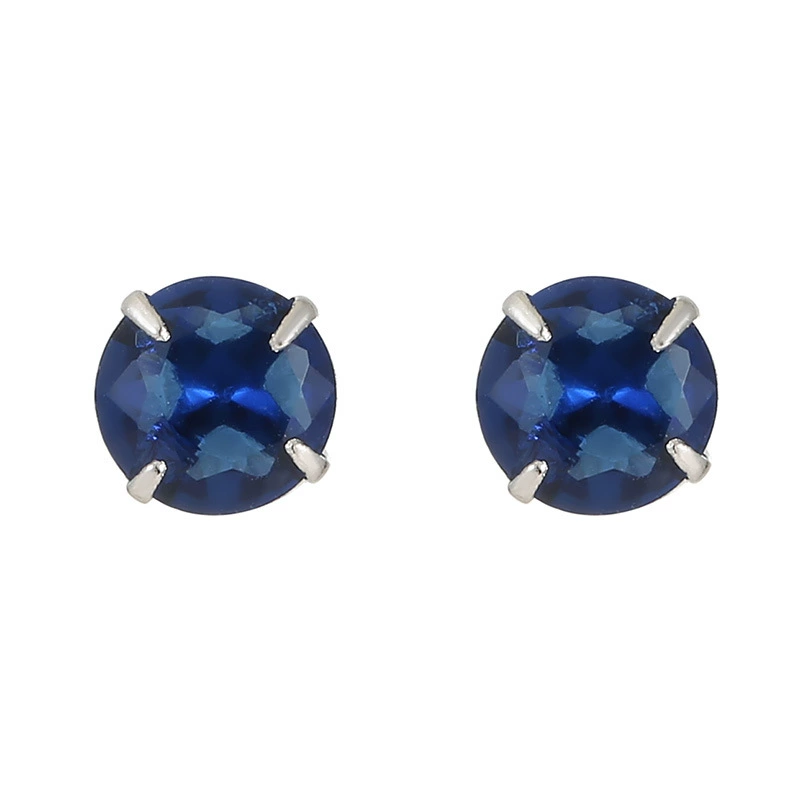榕树下 S999 Yinxin Pin Twelve Crescent Earrings Female Nourishing Ear Claw Cultivation Diamond Earrings