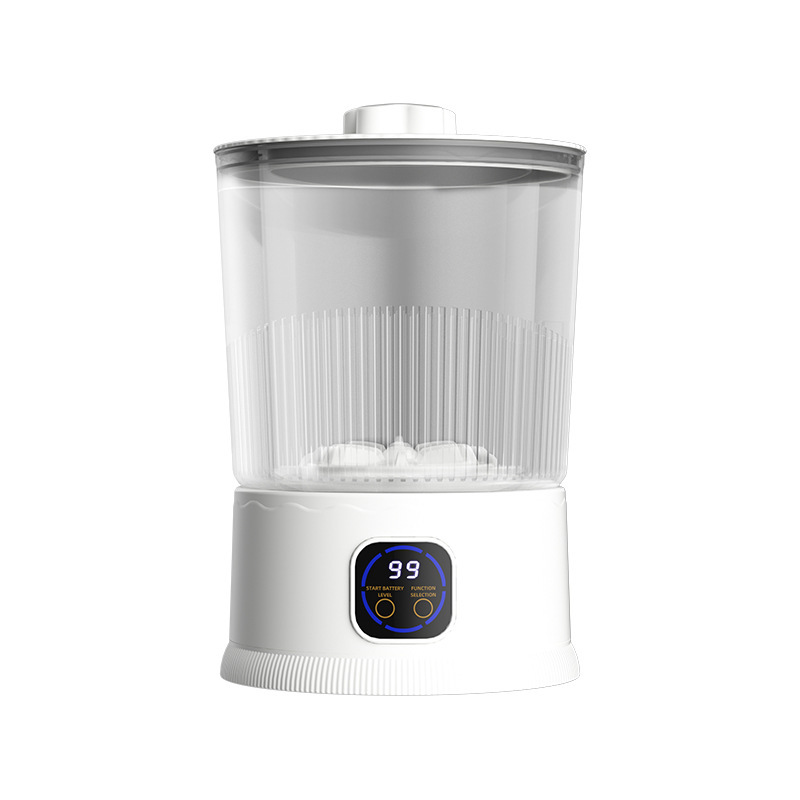 充電式ミニ洗濯機 2L ワイヤレスポータブル下着特殊小型洗濯機全自動洗濯機|undefined