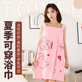 浴巾、沙滩巾;浴裙;浴袍