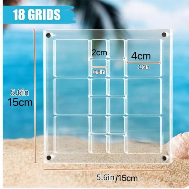 불규칙한 18 그리드