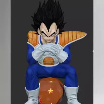 ZF ドラゴンボール 座る悟空 ロッド 小悟空 ドラゴンボール ベジータ 座るドラゴンボール 悟空 アニメ フィギュア|undefined