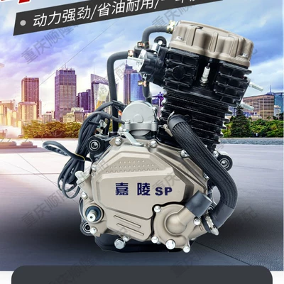 Jialing Brand Three-Wheel Motorcycle Engine 175 200 250 300 350 Water-Cooled Engine Original Genuine Product