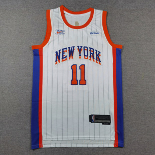 Foreign Trade Basketball 2024-2025 Season New Nba New York Knicks No. 11 Brunson No. 32 Towns