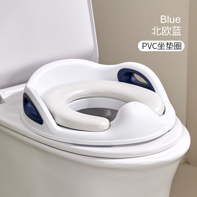 Cojín de PVC azul nórdico