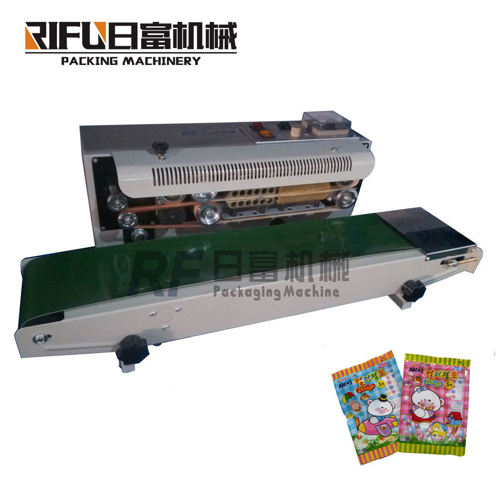 自动连续性封口机 铝箔袋塑料袋薄膜封口机 小型袋子封口设备