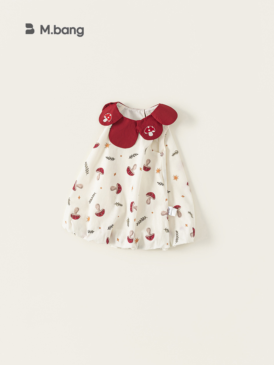 Youbao ropa para niños verano nuevo estilo falda de niña dulce cuello de pétalo bordado falda de botones florales vestido sin mangas de niña