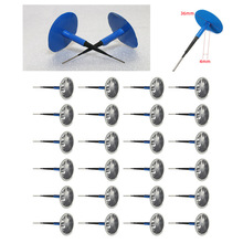 外贸爆款蘑菇钉补胎丁整体塞胶片一盒24片4mm轮胎修补修理补胎