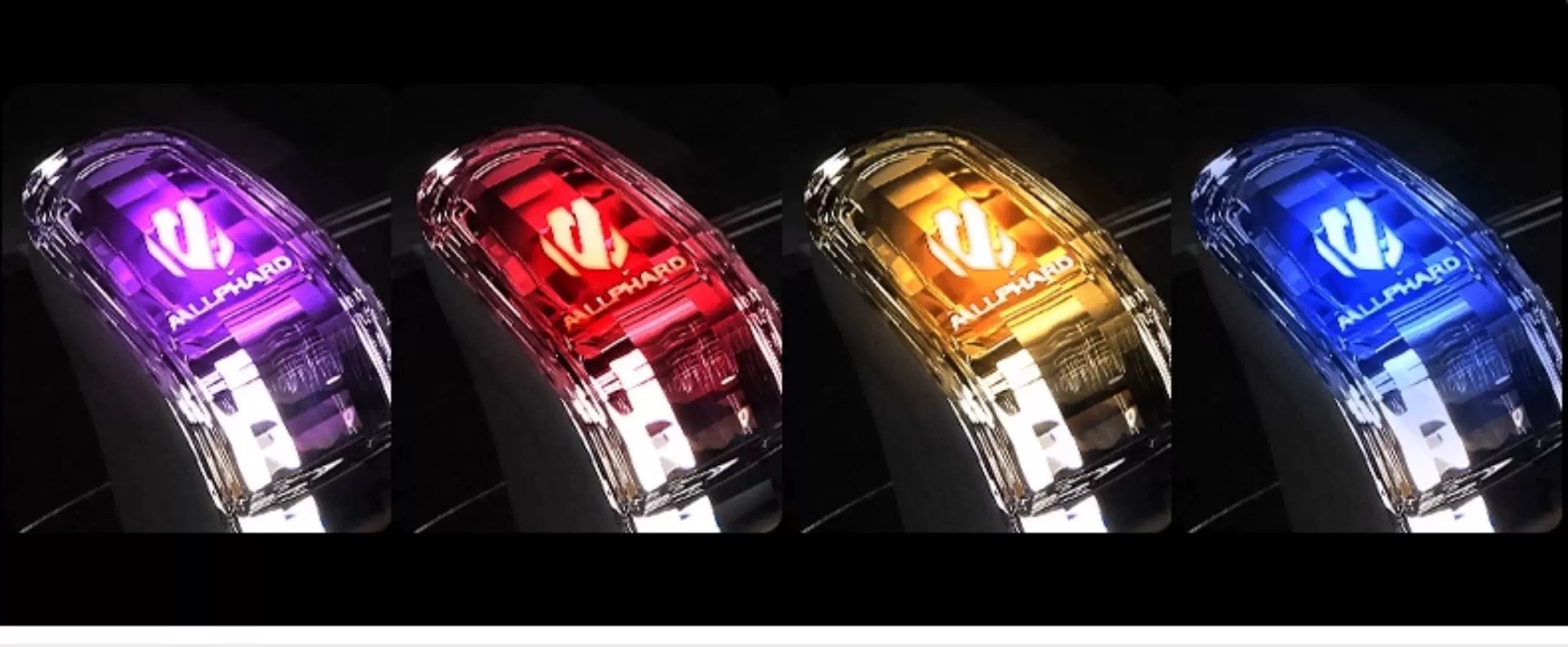 Suitable for 40 Series Toyota Alphard/Hiace/Avensis Crystal Gear Shift Knob Armrest