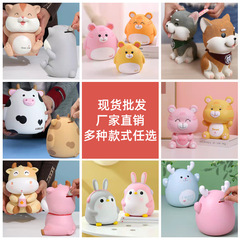 Creative home decoration, cartoon piggy bank, children's toy gift, coin bank, savings bank