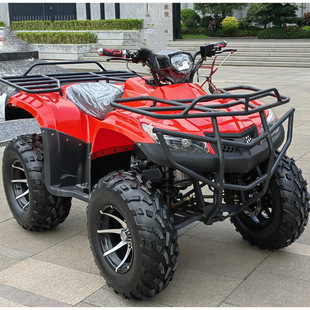 Atv Beach Motorcycle All-Terrain Vehicle Four-Wheel Off-Road Vehicle Adult Gasoline 200Cc Leisure and Entertainment Venue Rental