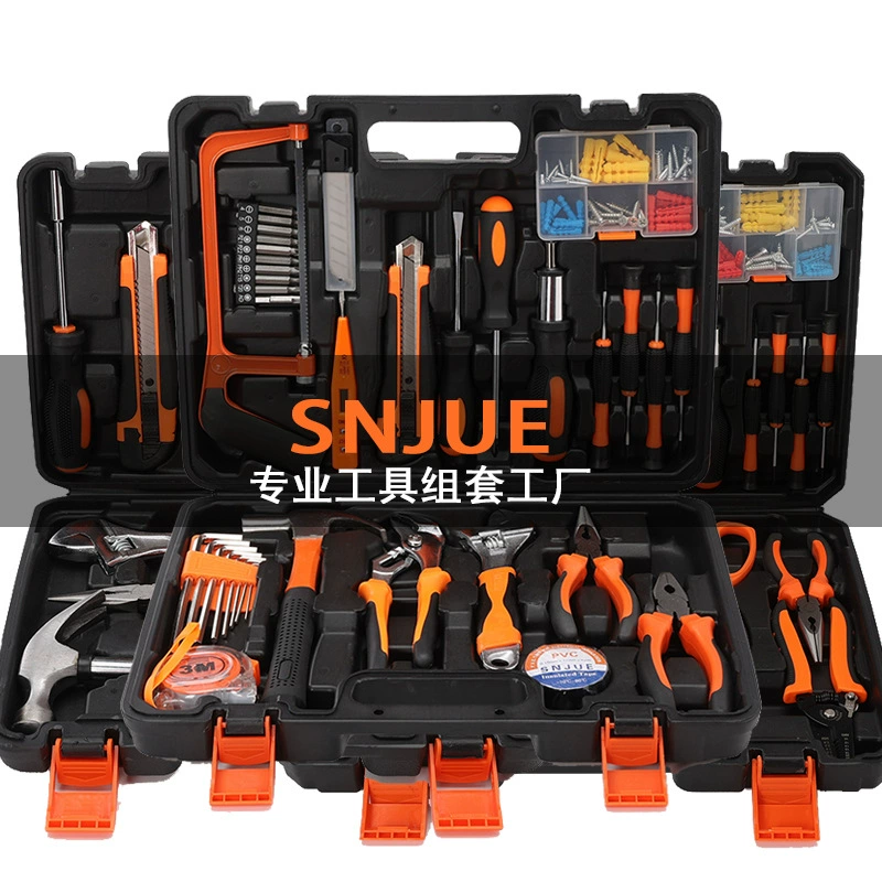 Новый комплексный аппаратный ящик для инструментов подходит для домашнего ручного инструмента, гаечный ключ, отвертка, инструменты для ремонта автомобилей
