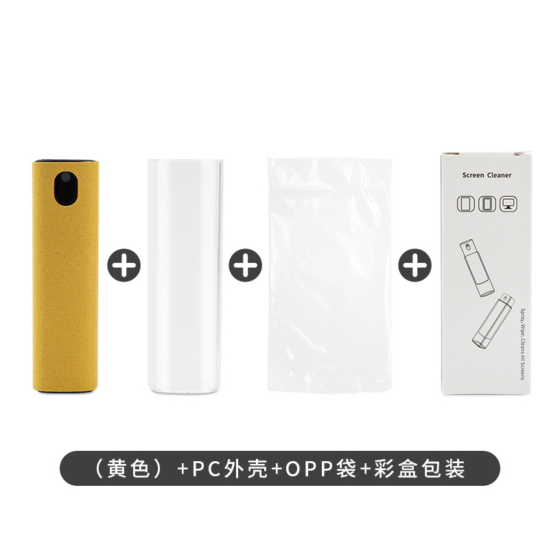 Spray Limpiador de Pantallas — Para Teléfono, Laptop y Monitor sin Polvo