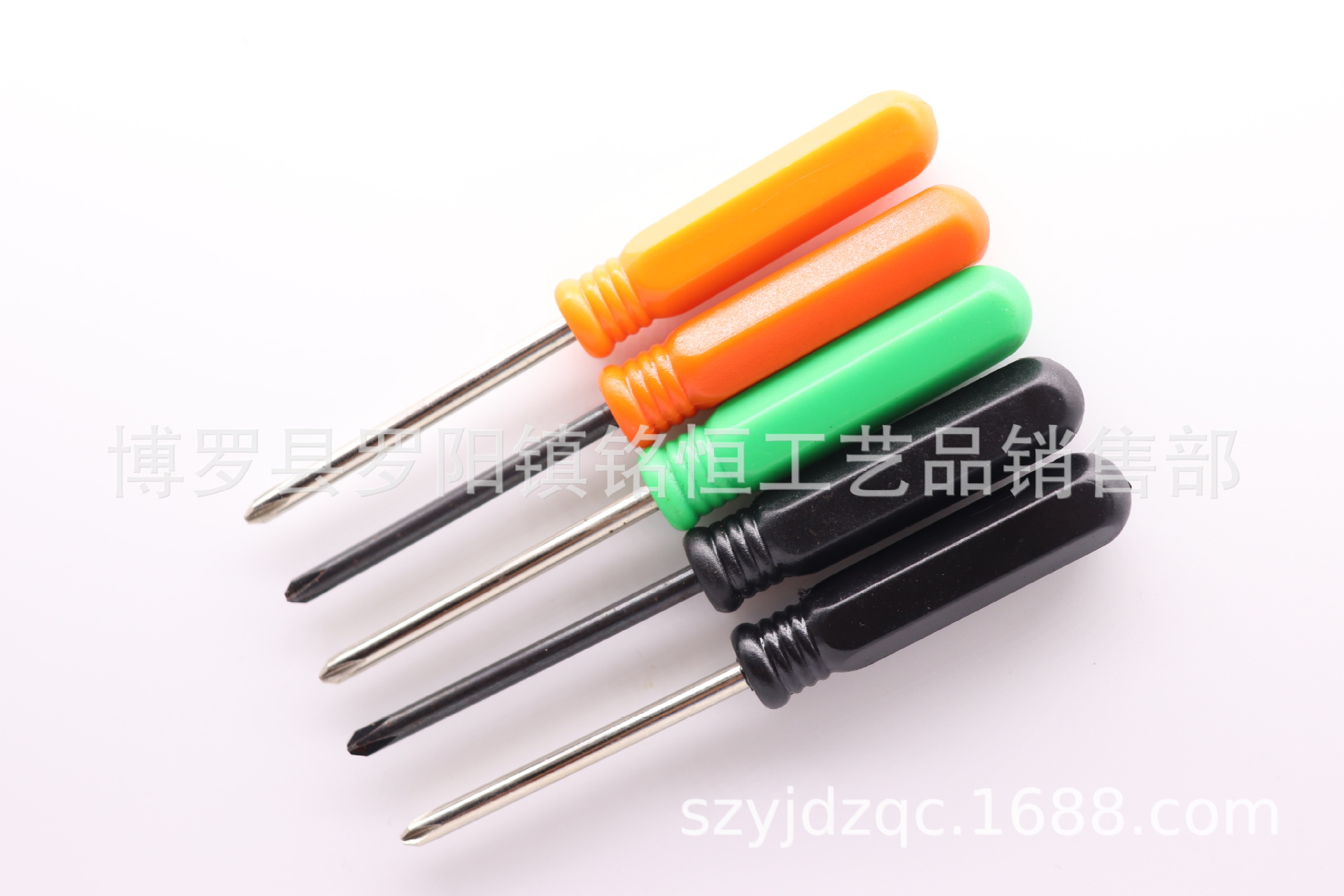 4mm一字十字螺丝刀 塑柄螺丝刀 4mm十字一字螺丝批 一字起子