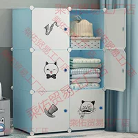 Шкаф для хранения одежды, пластиковый ящик для хранения одежды, шкаф для хранения в общежитии, простой детский шкаф для хранения с выдвижными ящиками