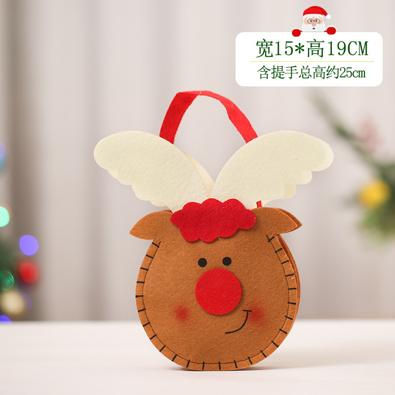 クリスマス装飾リンゴ袋子供プレゼント袋キャンディー袋平安夜束ポケット手提げ袋プレゼント袋卸売り|undefined