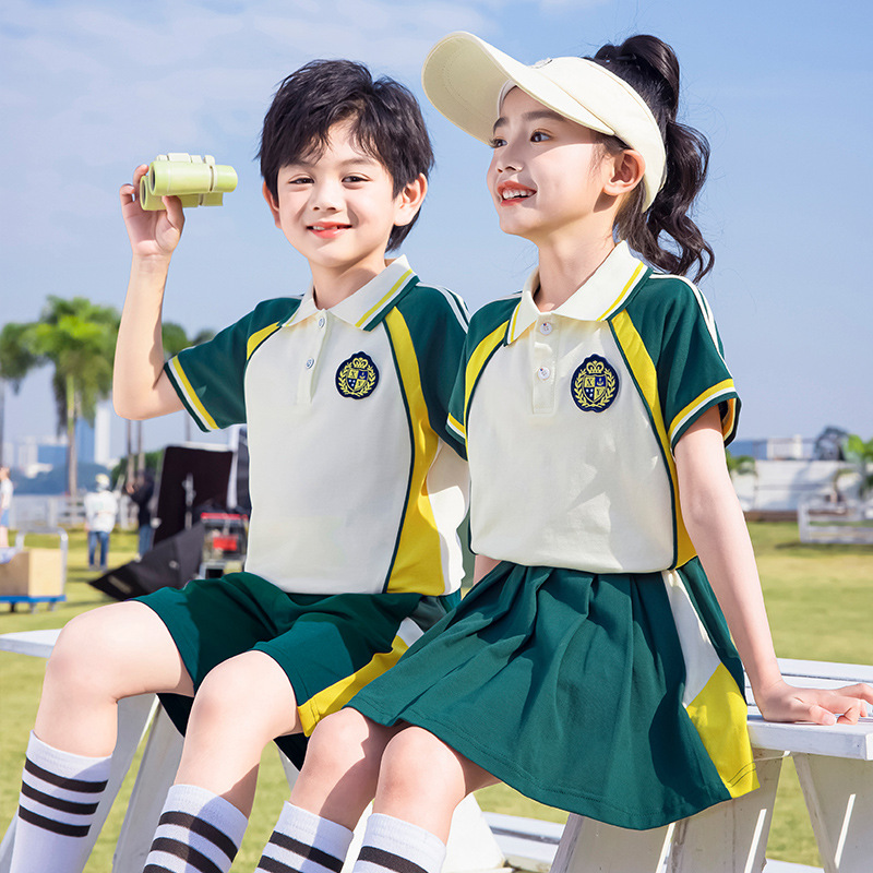 幼儿园园服春秋班服棒球服套装小学生新款学院风校服运动三四件套