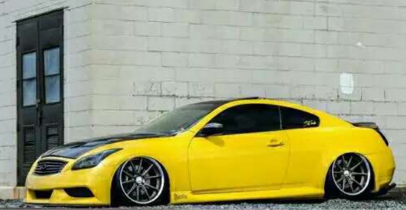 Suitable for Infiniti G37 Modified Front Bumper G37 Large Surround Front Bumper Handmade Resin Carbon Fiber