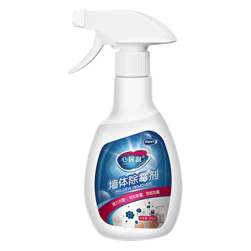 Средство для удаления плесени с стен и потолков, спрей для очистки белых стен от плесени, удаление пятен от плесени на стенах, очистка от запаха плесени