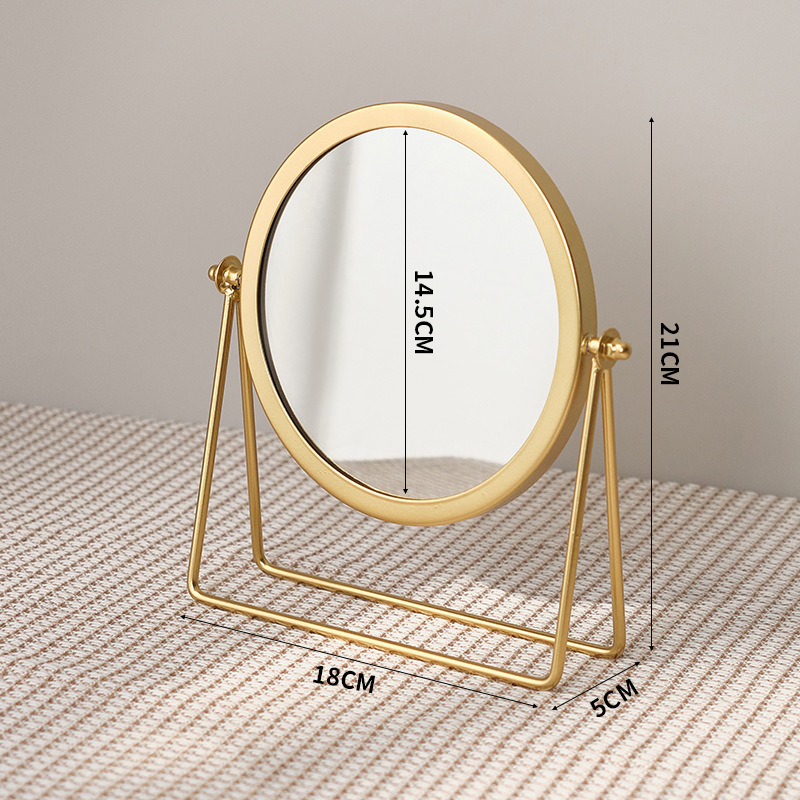 황금 브래킷 거울