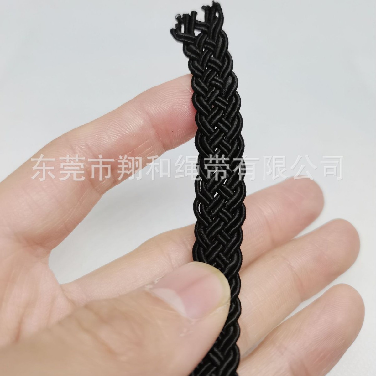 优质10mm涤纶三股编织绳鞋材绳裤腰绳DIY手工编制绳