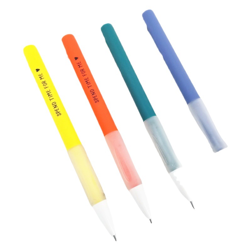 IYOYA estilo japonés simple de color caramelo lápiz automático lindo no impreso lápiz móvil 0507mm