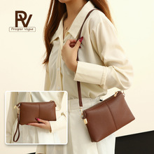 女士单肩包2025新款简约休闲手提包包多用pu手机包便携百搭斜挎包