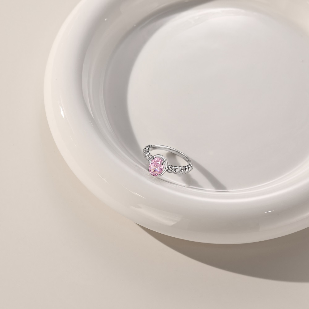 3g Weight Zircon Inlay Material Rings Classification 1 Piece Quantity Daily Occasion 925 Sterling Silver Material Heart Shape Pattern Women's Gender Plating Design Elegant Style 925 Sterling Silver Zircon Heart Shape Rings 925 Sterling Silver Rings 16