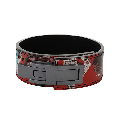 Cross-border Squat Deadlift Strength Bodybuilding Waist Support Sports Protective Belt Pressurized Support Belt Fitness Belt Wholesale