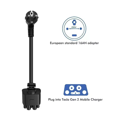 EV şarj adapterləri Cybertruck Charging Station