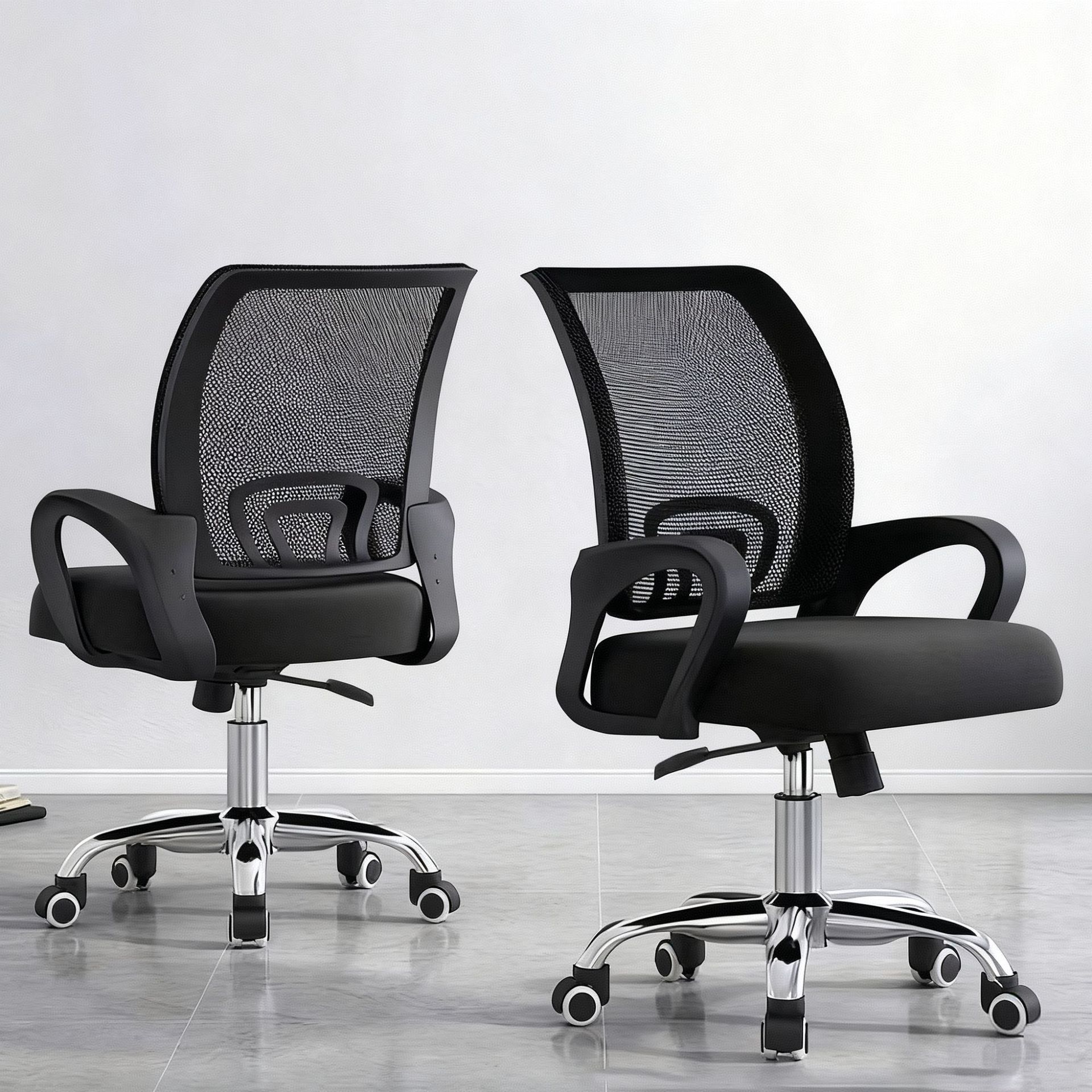 Computer Chair, Home Office Lift Swivel Chair, Staff Chair Backrest, Dormitory Study Chair, Office Chair That Is Not Tired after Sitting for a Long Time