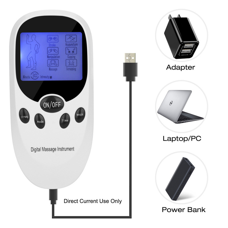 電子パルス双チャンネルマッサージ器首腰携帯家庭用電動マッサージ器|undefined