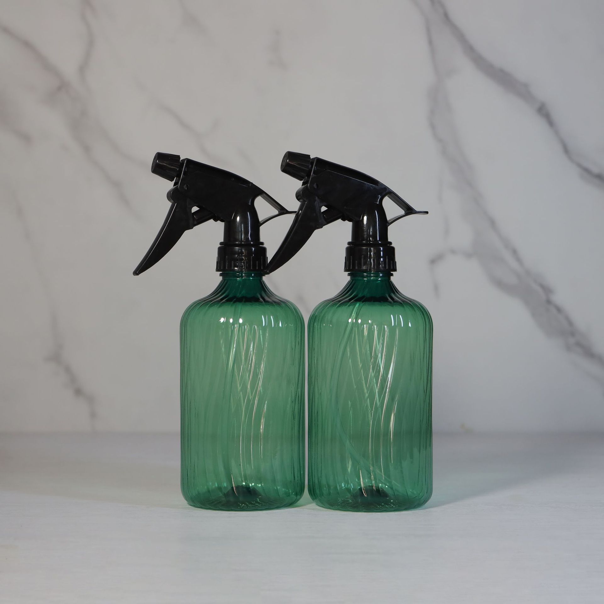 园艺小型家用室内喷水壶消毒pet塑料喷瓶竖纹彩色浇花喷瓶