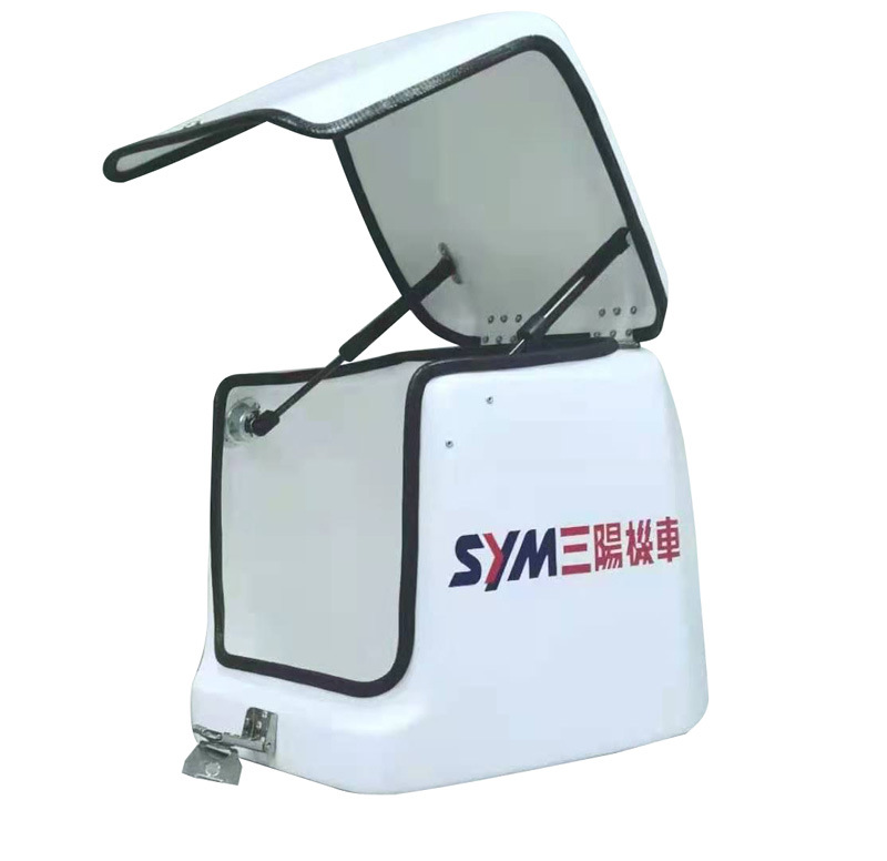 Factory Direct Sales, Take-Out Delivery Electric Vehicle Trunk Box, Special Box for Riders to Deliver Meals, Car-Mounted Insulated Box, Large Delivery Box