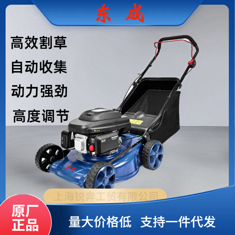 东成草坪机汽油手推式FF04-SSS48割草机打草除草大功率神器修剪机