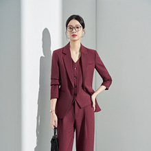 小西装外套女时尚上衣春秋冬新款气质休闲职业西服套装英伦风韩版