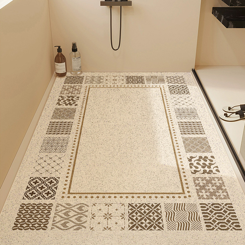 Special non-slip mat for bathroom showers, toilet floor mat, shower room water-resistant mat, washable and easy-to-clean foot mat Special non-slip mat for bathroom showers, toilet floor mat, shower room water-resistant mat, washable and easy-to-clean foot mat
