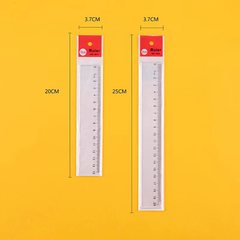 15/20cm曲線直尺波尺片面スケール透明プラスチック直尺源卸売り学生支持定