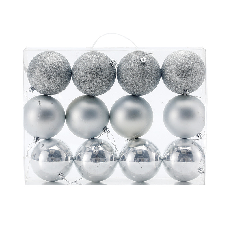 Navidad brillante colgante colgante bola colgante árbol de Navidad decoración colgante galvanizado Navidad decoración de Año Nuevo accesorios diy image 8