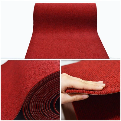 Avtomobil döşəmə paspasları PVC floor mat shopping mall entrance - single-stripe-dark-red-shop-recommend-09-meters-wide-take-a-few-pieces-and-send-a-few-meters