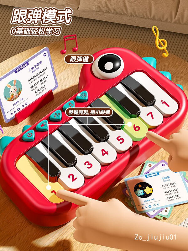 Electronic Keyboard Kidsren's Toy Beginner Pocket Mini Piano Playable Multi-Function Keyboard Musical Instrument Music Keyboard