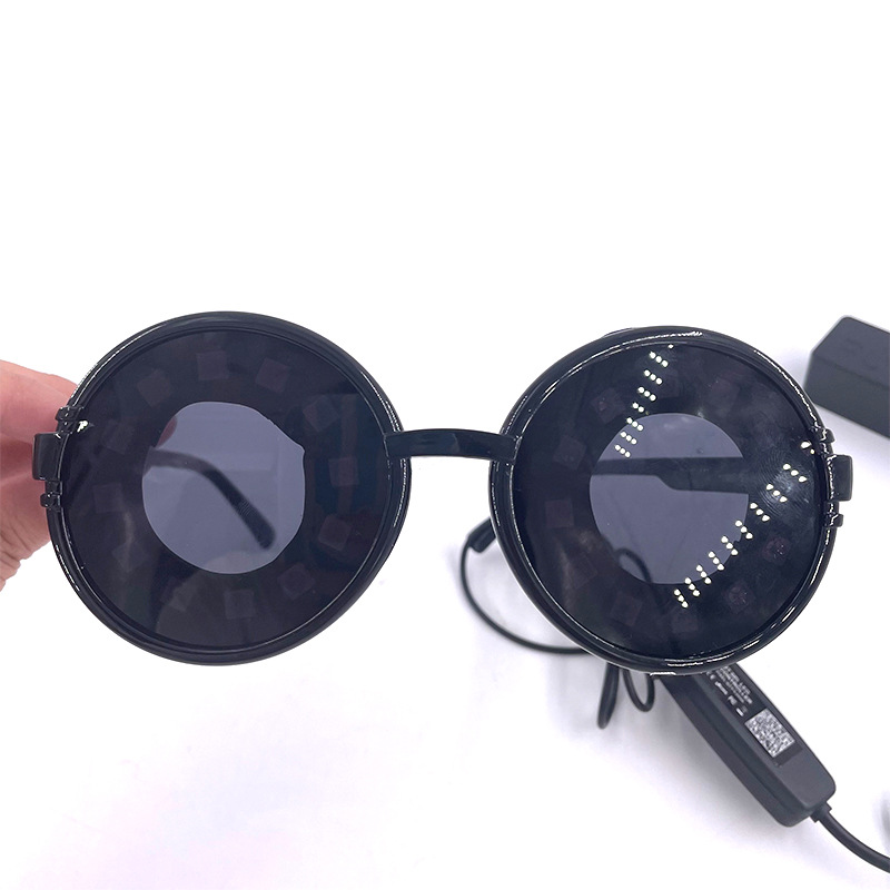 #588 螺旋LED眼镜（APP蓝牙控制）