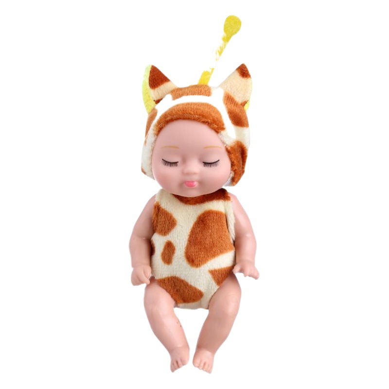 Cross-border Sleep Rebirth Doll PVC Vinyl Doll Simulation Figure Mini bjd Sleeping Doll Children's Toy