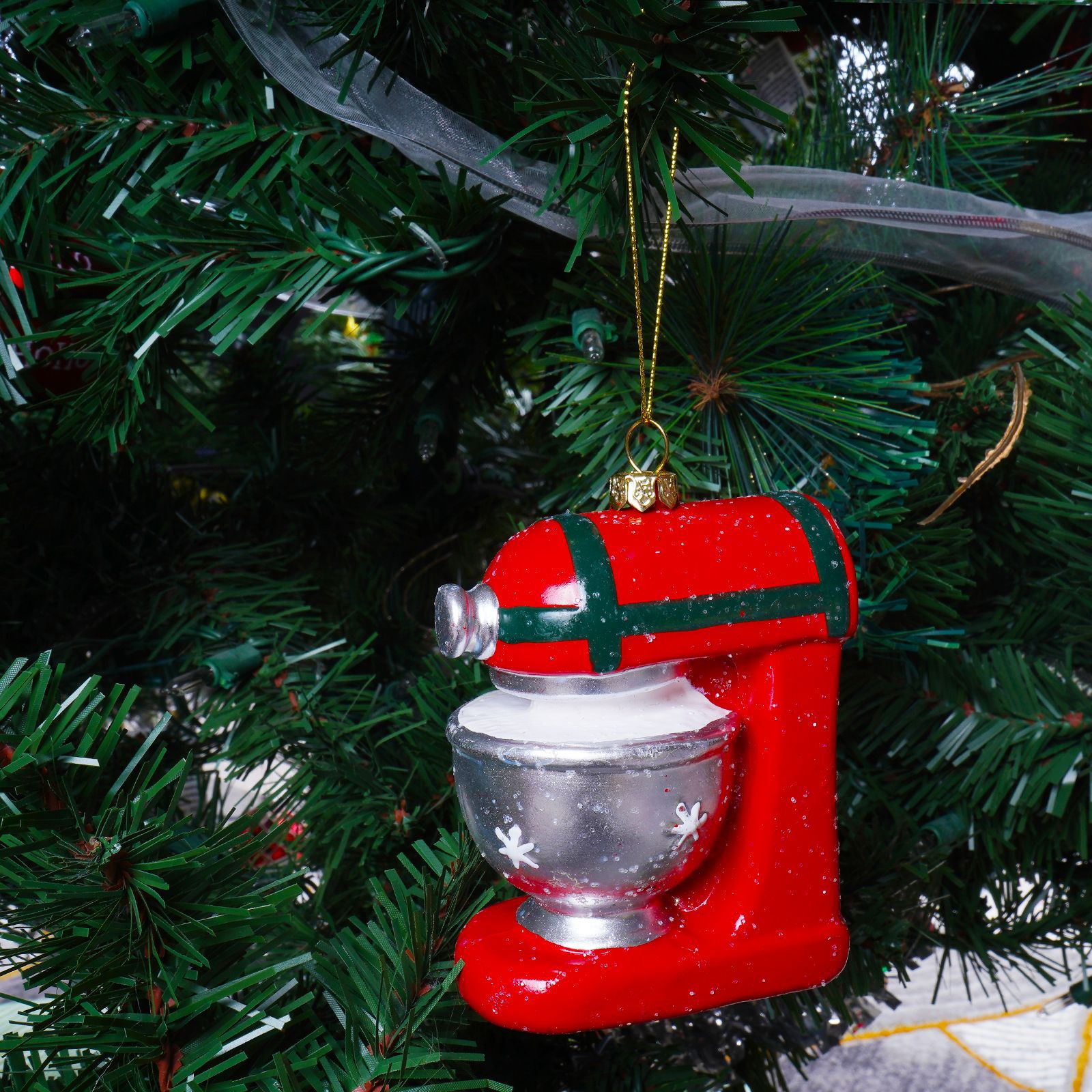 Colgante navideño transfronterizo decoraciones navideñas adornos de plástico navideños regalos para niños 6 paquetes al por mayor