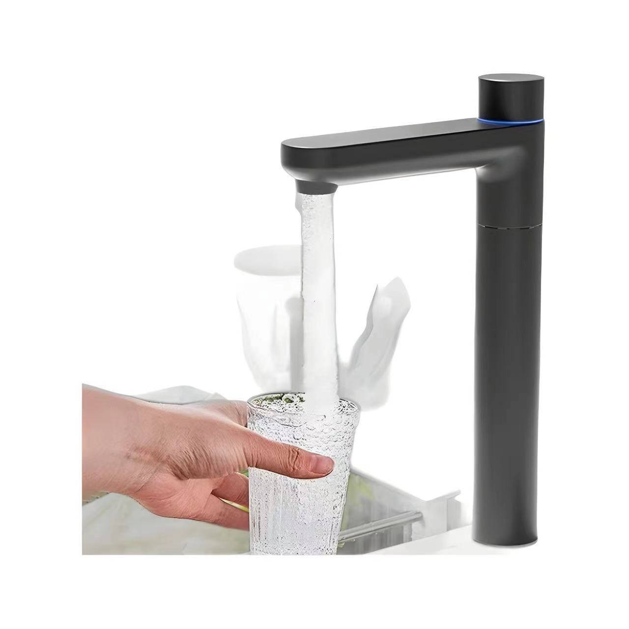 Accesorios de purificador de agua perilla grifo de agua simple doble agua acero inoxidable sin plomo esterilización UV purificador de agua de cocina elemento filtrante