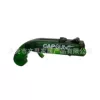 Translucent wine bottle green (with word bag)