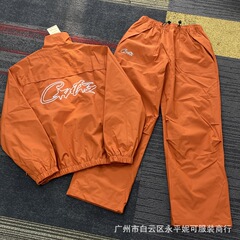 Crtz トラックスーツ ストリート ヒップホップ パンツ ジャケット スポーツ スーツ ヨーロッパとアメリカのスターズ ウインドブレーカー ジャケット メンズ